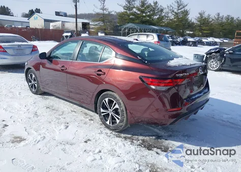 2021 Nissan Sentra Sv Xtronic Cvt from USA, damaged, VIN 3N1AB8CV2MY290423